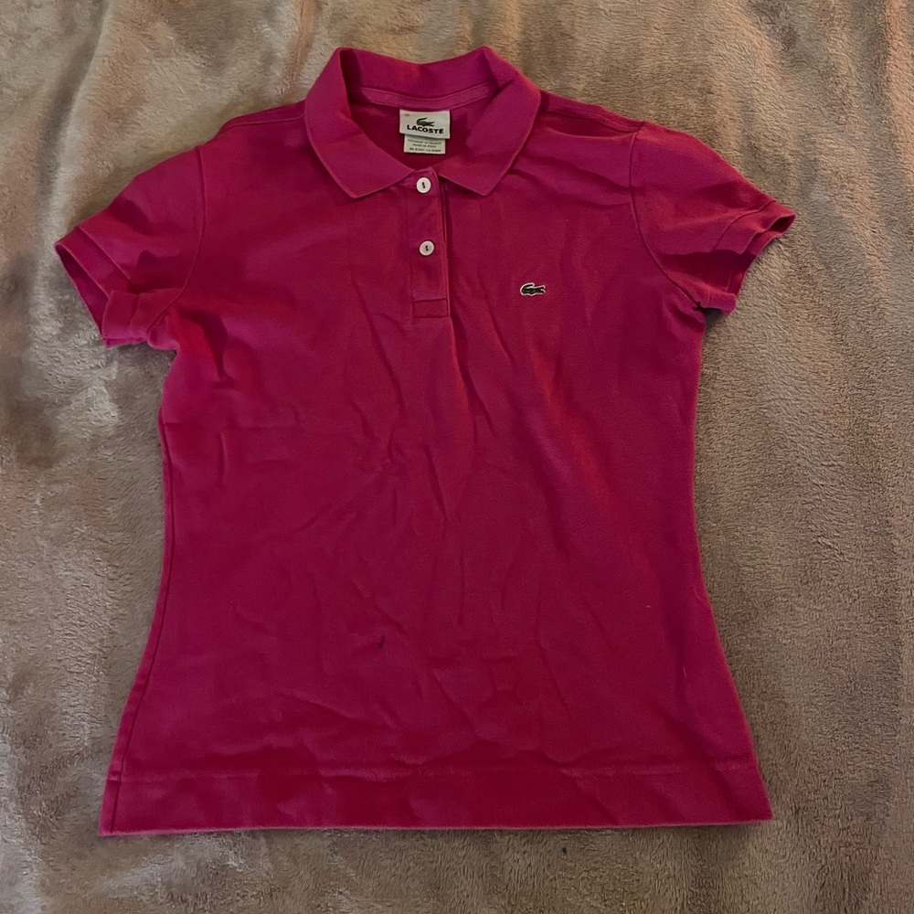 LACOSTE classy polo tennis shirt